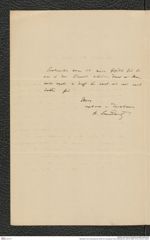 Nachlass Franz Steindachner, Brief von Leuntag an Franz Steindachner (06.05.1884), Inv.Nr. 300.02, Seite 2